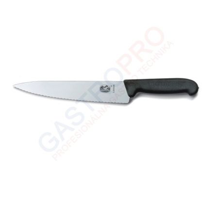 Kuchynský nôž so zúbkovanou čepeľou Victorinox 19 cm, dlhodobo ostrý